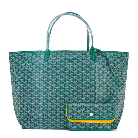 green goyard pouch|Goyard bag for men.